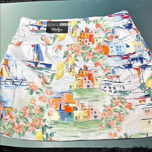 Ladies Walter Hagen Sicily Scape Multicolor Golf / Tennis Skort NWT - Picture 1 of 12